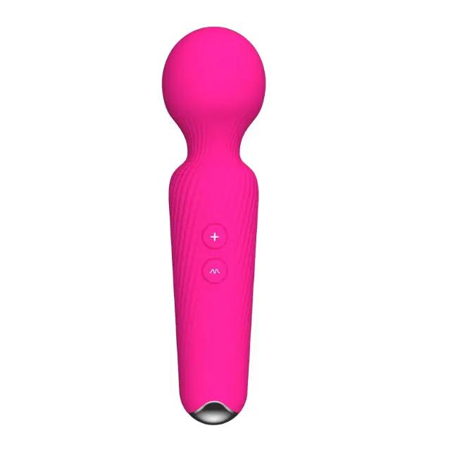 Female Vibrator AV Massage G Spot Masturbator Powerful Vibration Waterproof Silicone Female Sex Appliance by eprolo