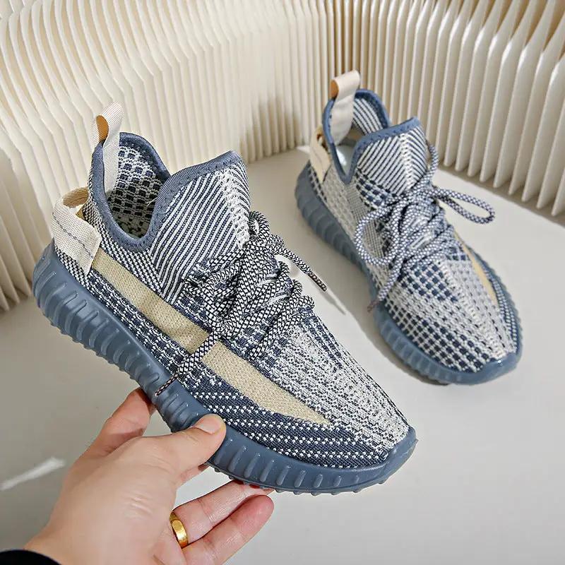 Coconut shoes for both men and women, summer breathable fly woven shoe covers, casual sports shoes, couple's mesh shoes by eprolo