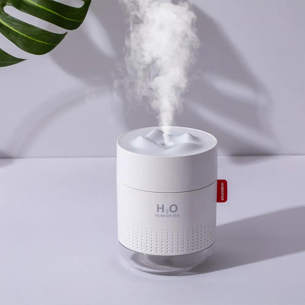 New creative USB desktop night light snow mountain humidifier household appliances life mini spray humidification by eprolo