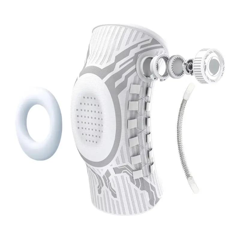 Adjustable Smart-Knob Knee Brace — Patella Gel Pad, Side Stabilizers, Compression Support for Pain Relief & Recovery by eprolo