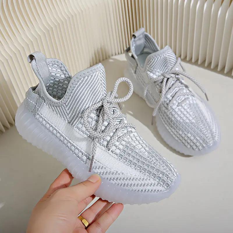 Coconut shoes for both men and women, summer breathable fly woven shoe covers, casual sports shoes, couple's mesh shoes by eprolo