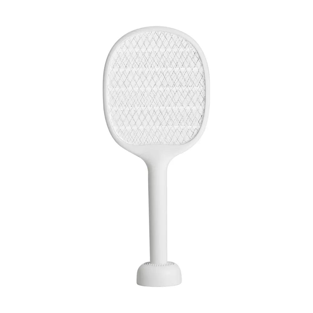 New Household Appliances Mosquito Killer Two-In-One Rechargeable USB Mosquito Killer Lamp Fly Swatter Purple Light Trap by eprolo