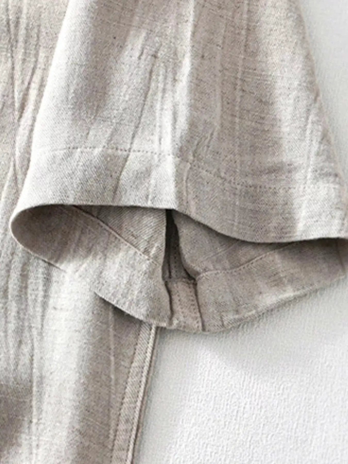 Men's Plus Size Button Detail Short Sleeve Blouse by Trendsi