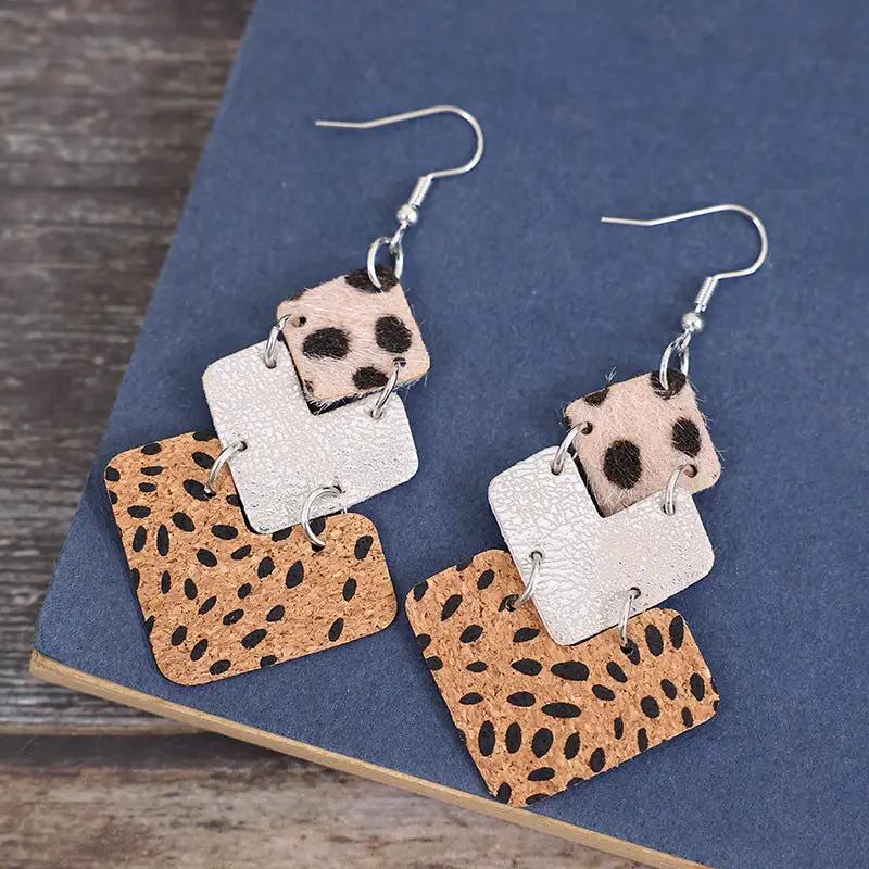 Alloy Drop Earrings by Trendsi