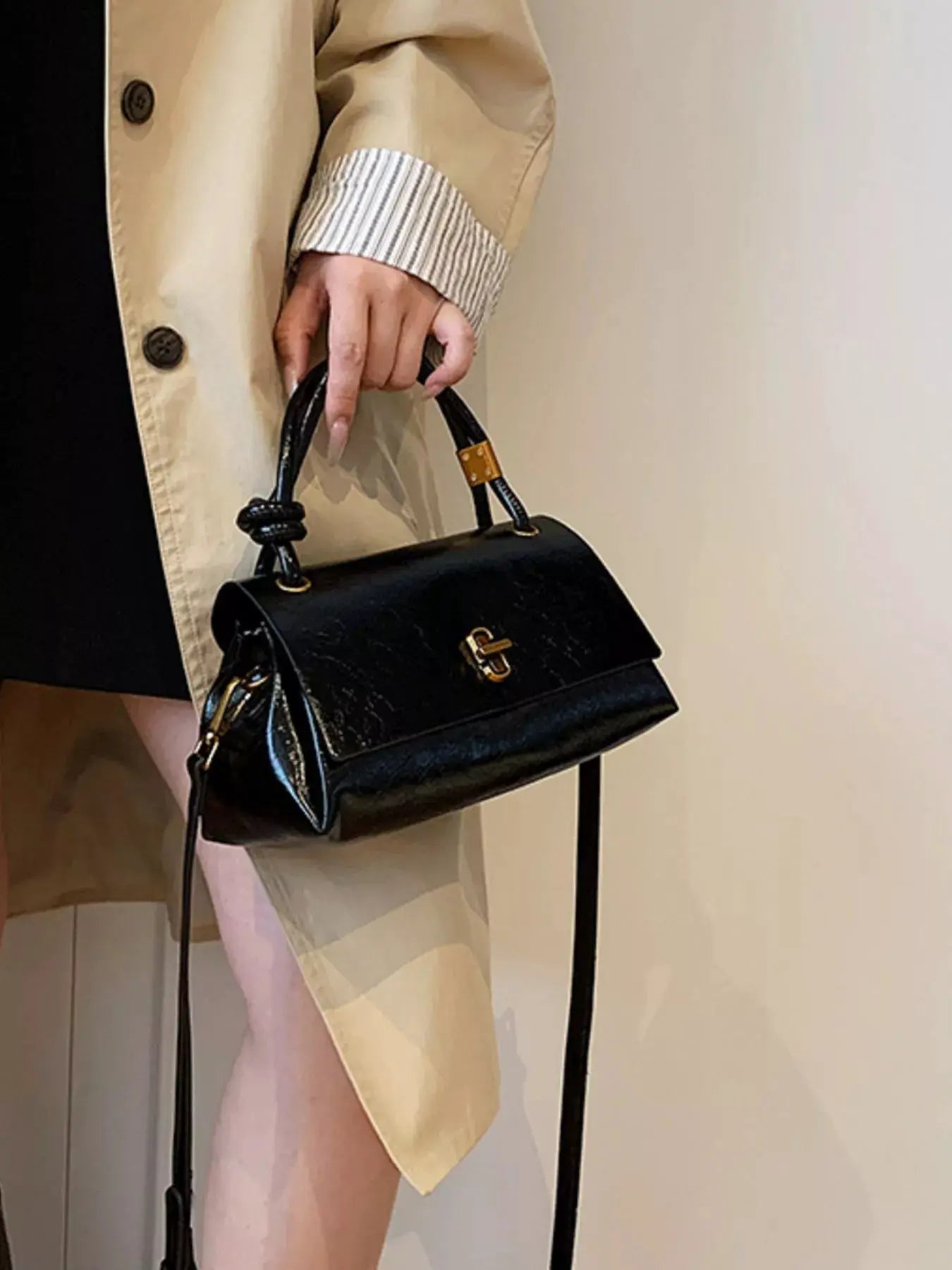 Top Handle Crossbody Bag by Trendsi