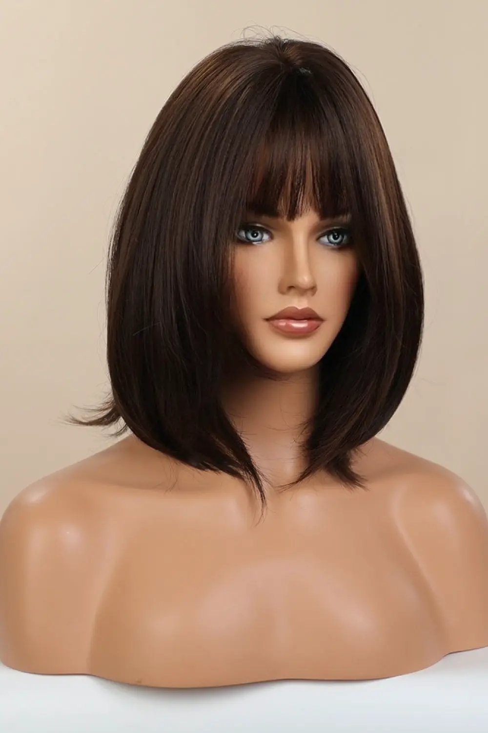 Full-Machine Bobo Synthetic Wigs 9'' by Trendsi