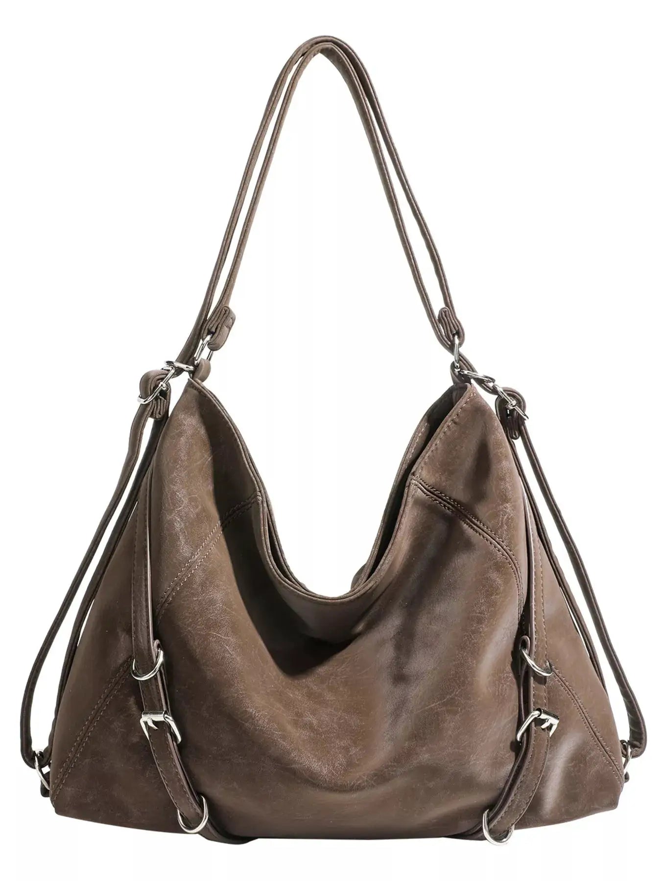 Vintage Style Convertible Shoulder Bag by Trendsi