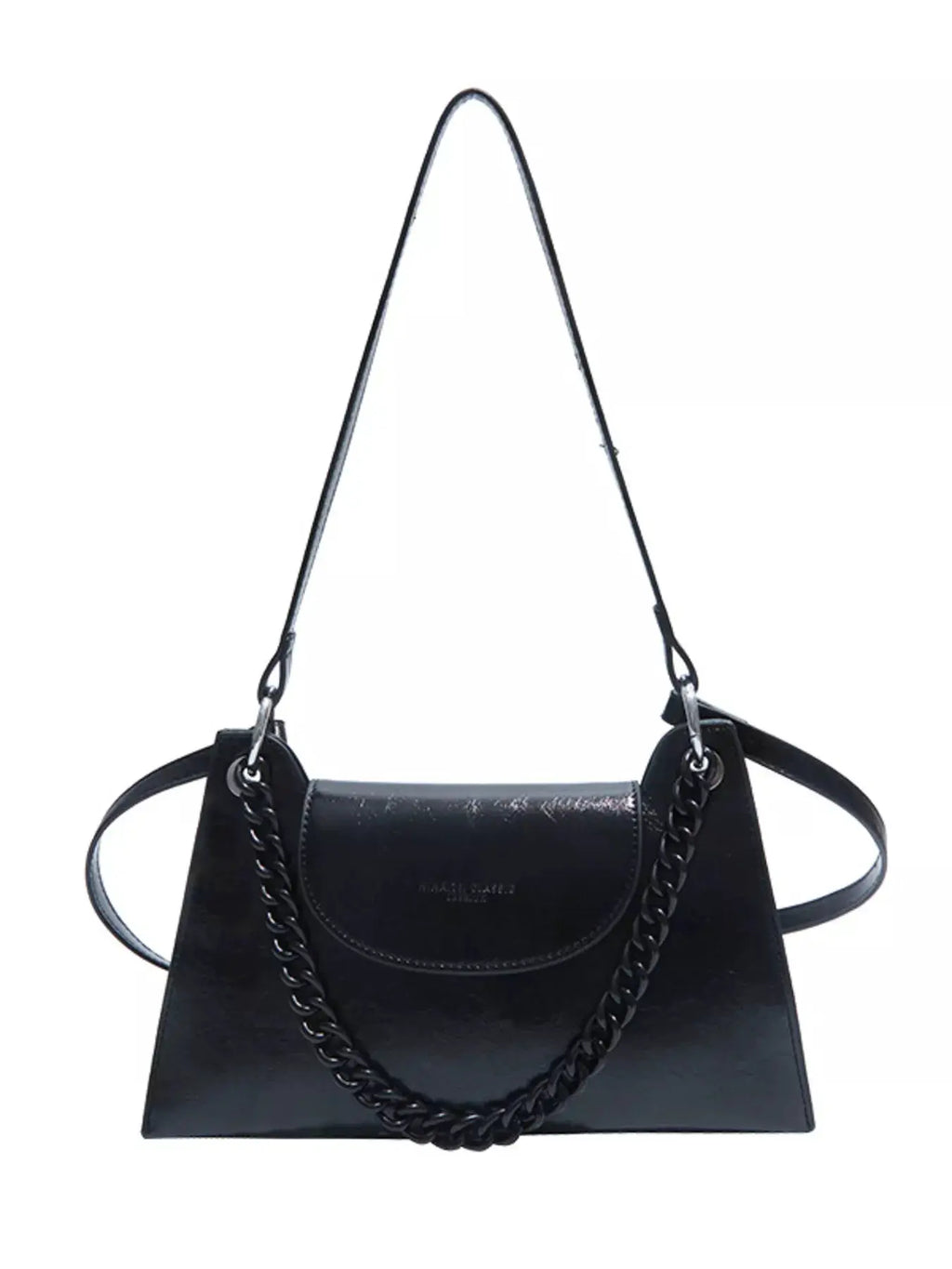 Chain Decor Flap Crossbody Bag by Trendsi