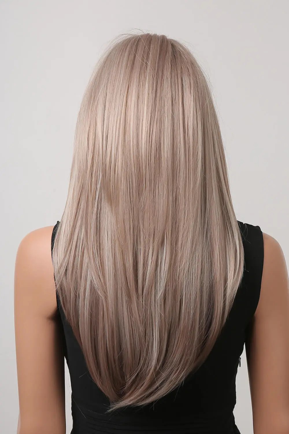 13*1" Full-Machine Wigs Synthetic Long Straight 22" by Trendsi