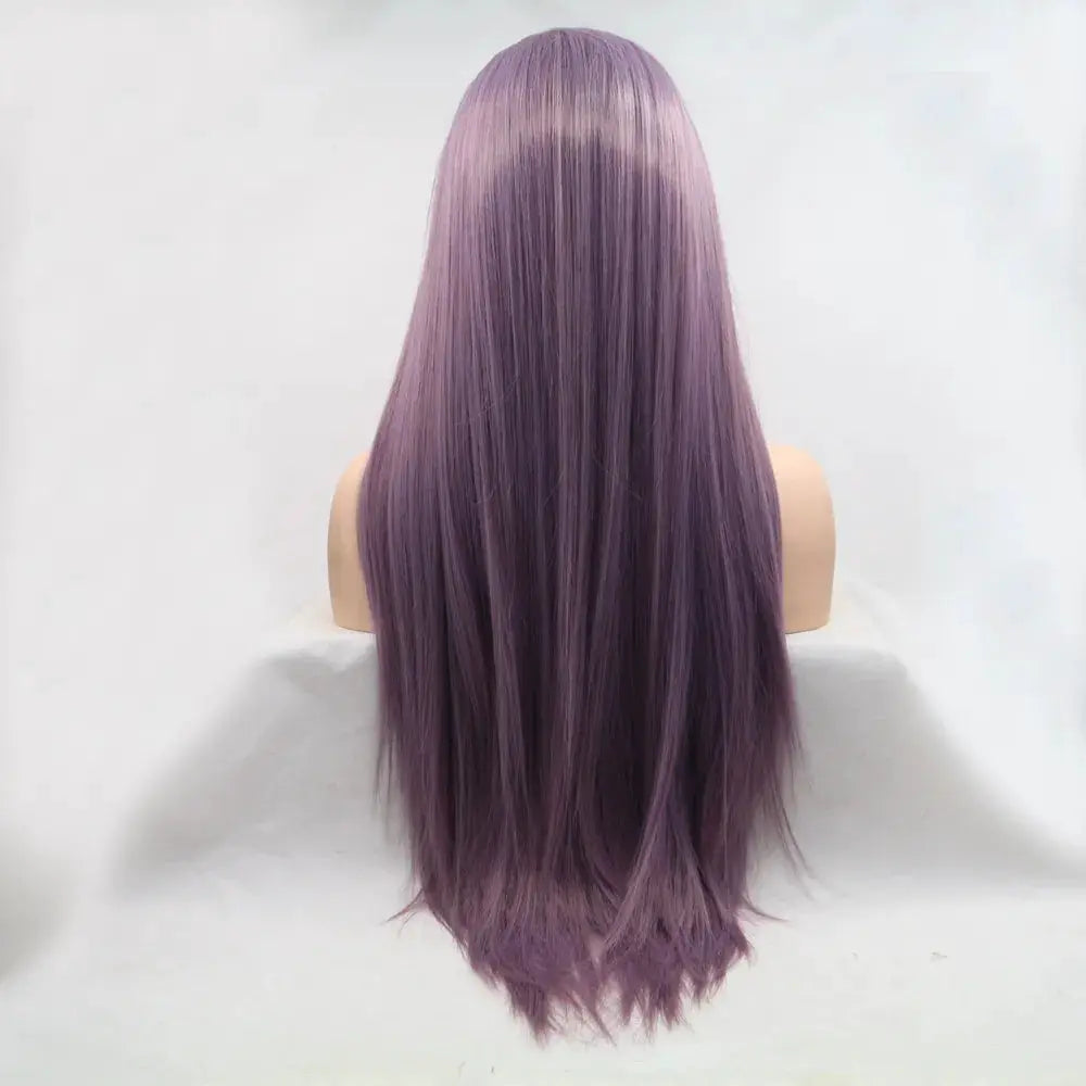 13*3" Lace Front Wigs Synthetic Long Straight 24" 130% Density by Trendsi