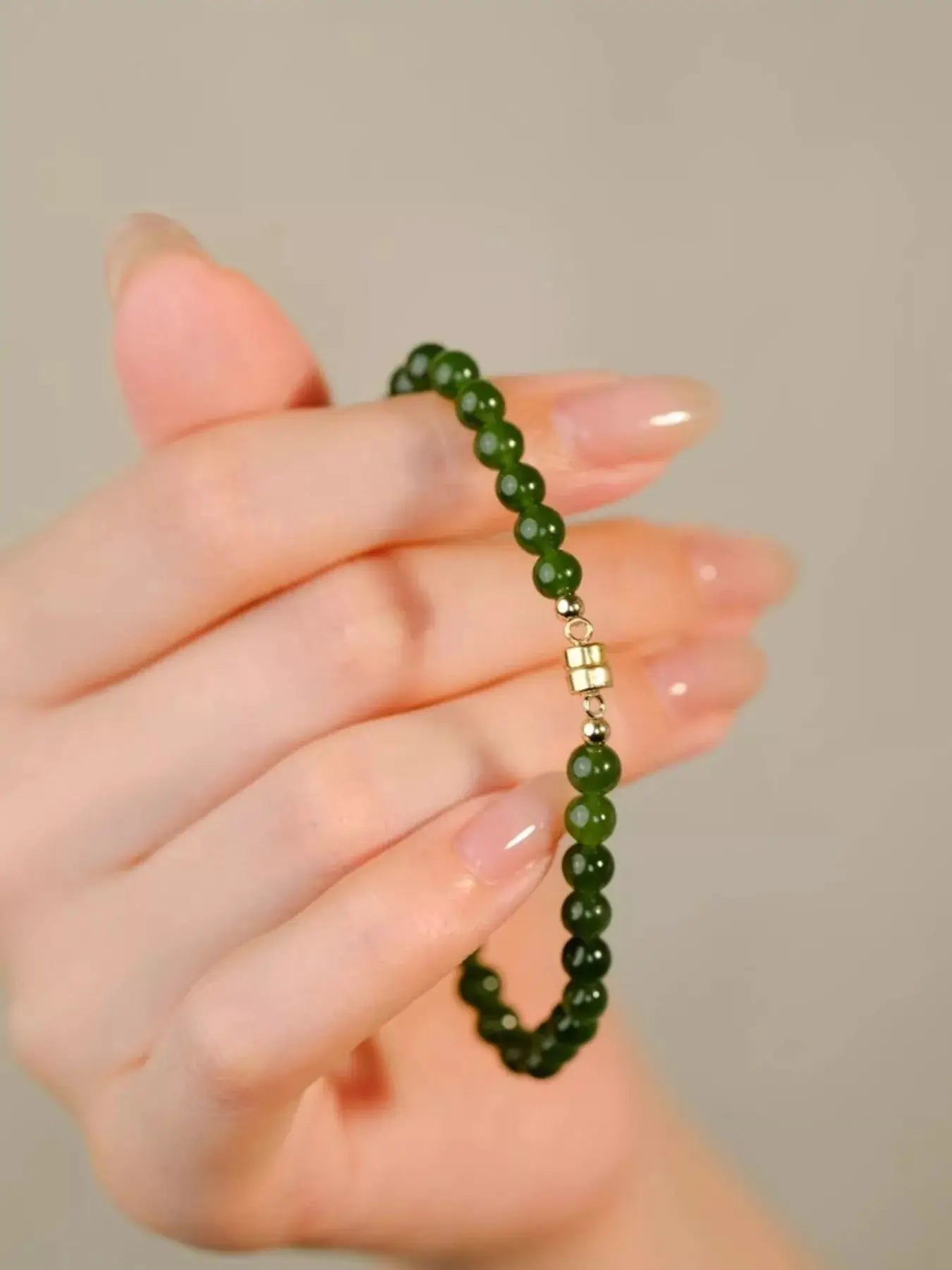 Agate Beaded Bracelet by Trendsi
