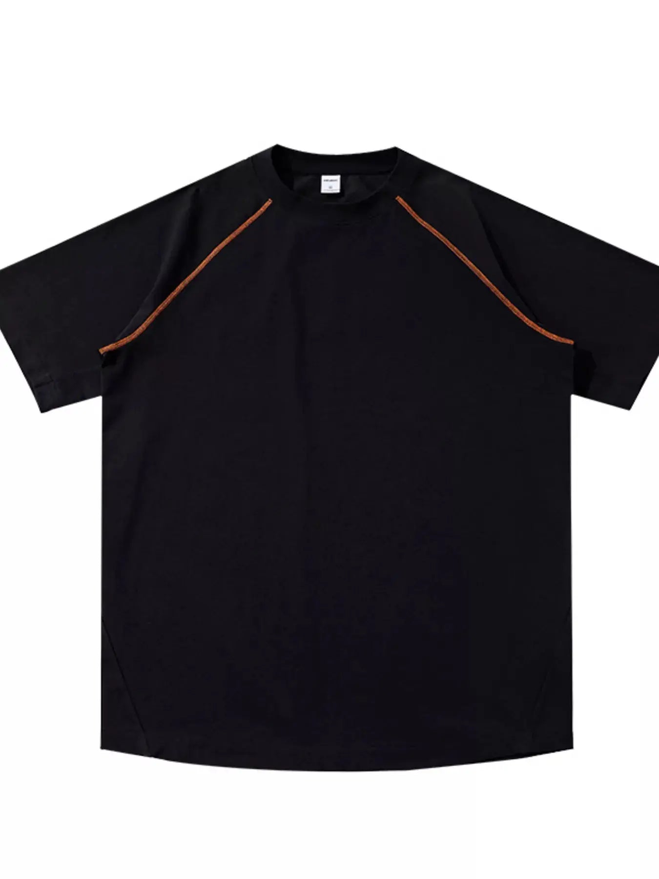 Men's Round Neck Short Sleeve T-Shirt by Trendsi