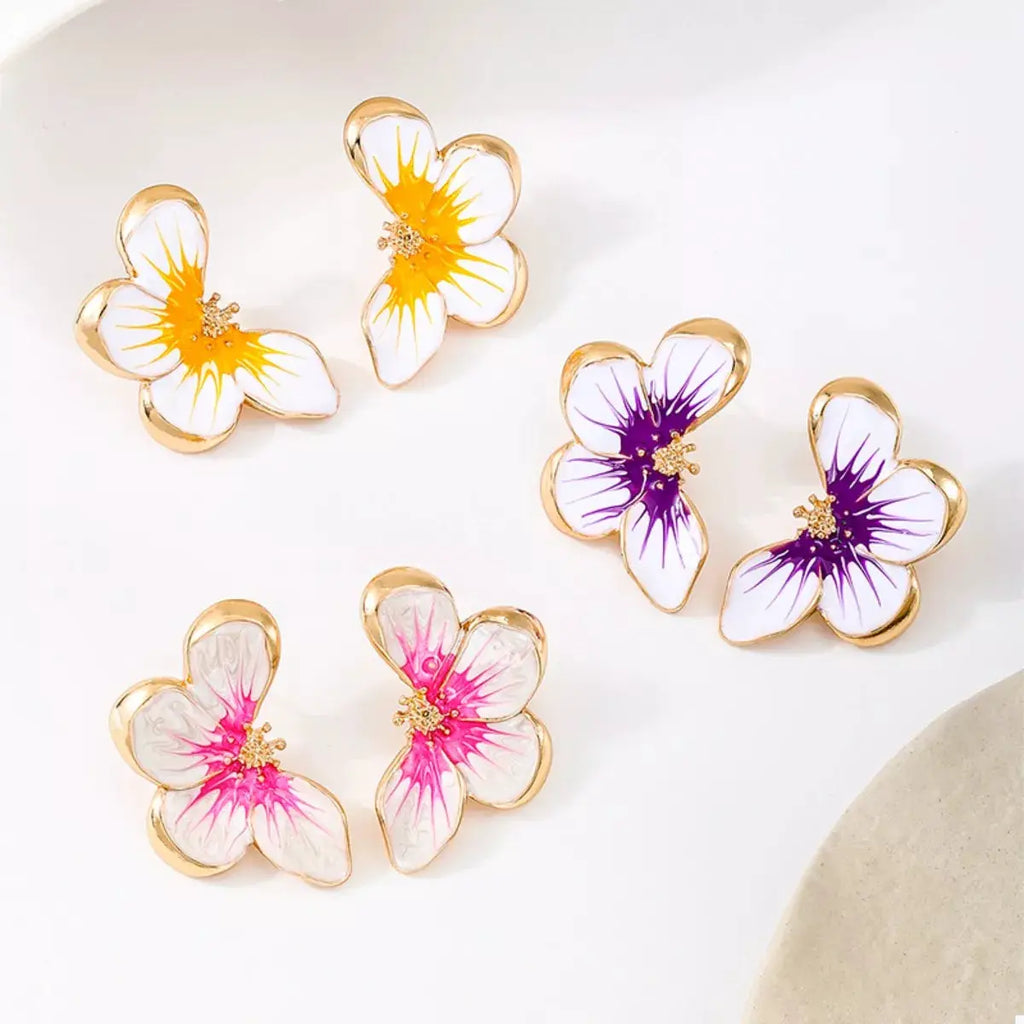 Butterfly Stud Earrings by Trendsi
