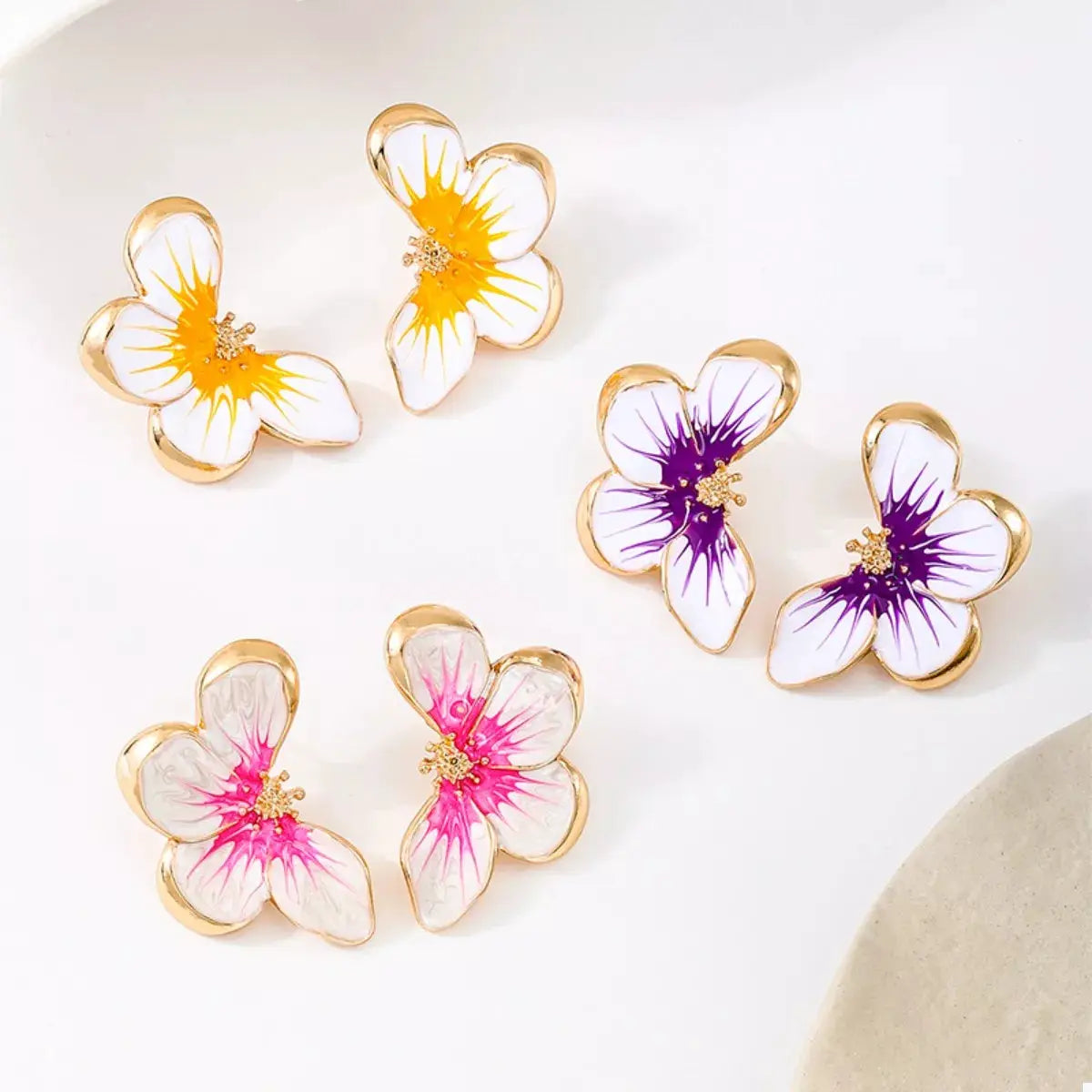 Butterfly Stud Earrings by Trendsi
