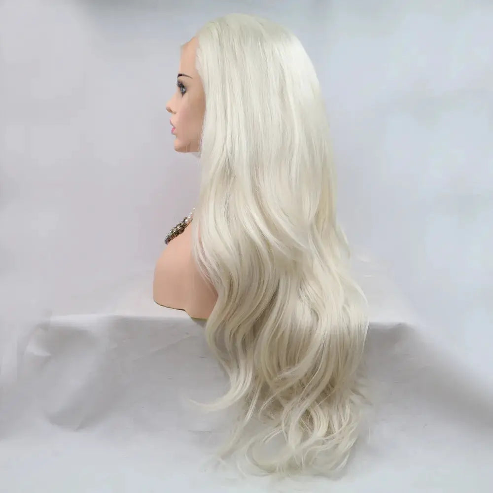 13*3" Lace Front Wigs Synthetic Long Wavy 24" 130% Density by Trendsi