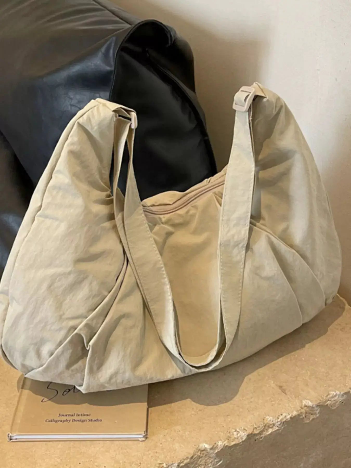 Casual Lightweight Nylon Crossbody Bag by Trendsi