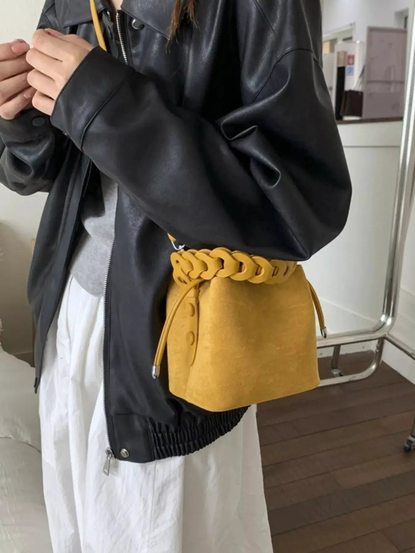 Chain Strap Crossbody Bag by Trendsi