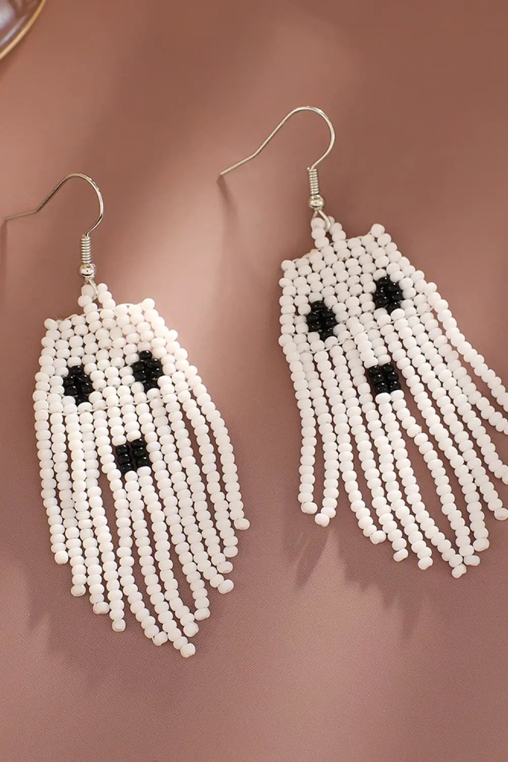 Beaded Dangle Earrings by Trendsi