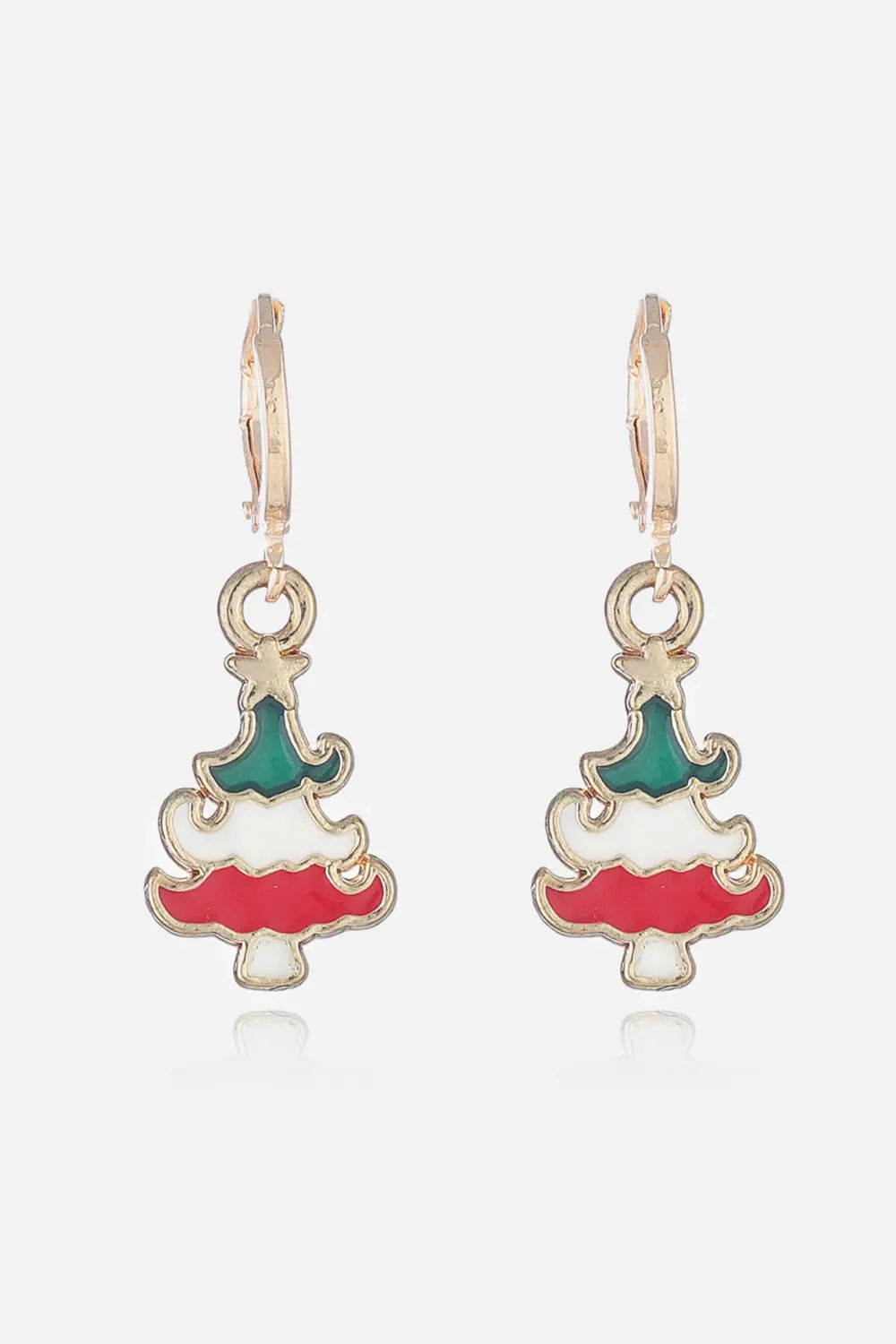 Christmas Theme Alloy Earrings by Trendsi