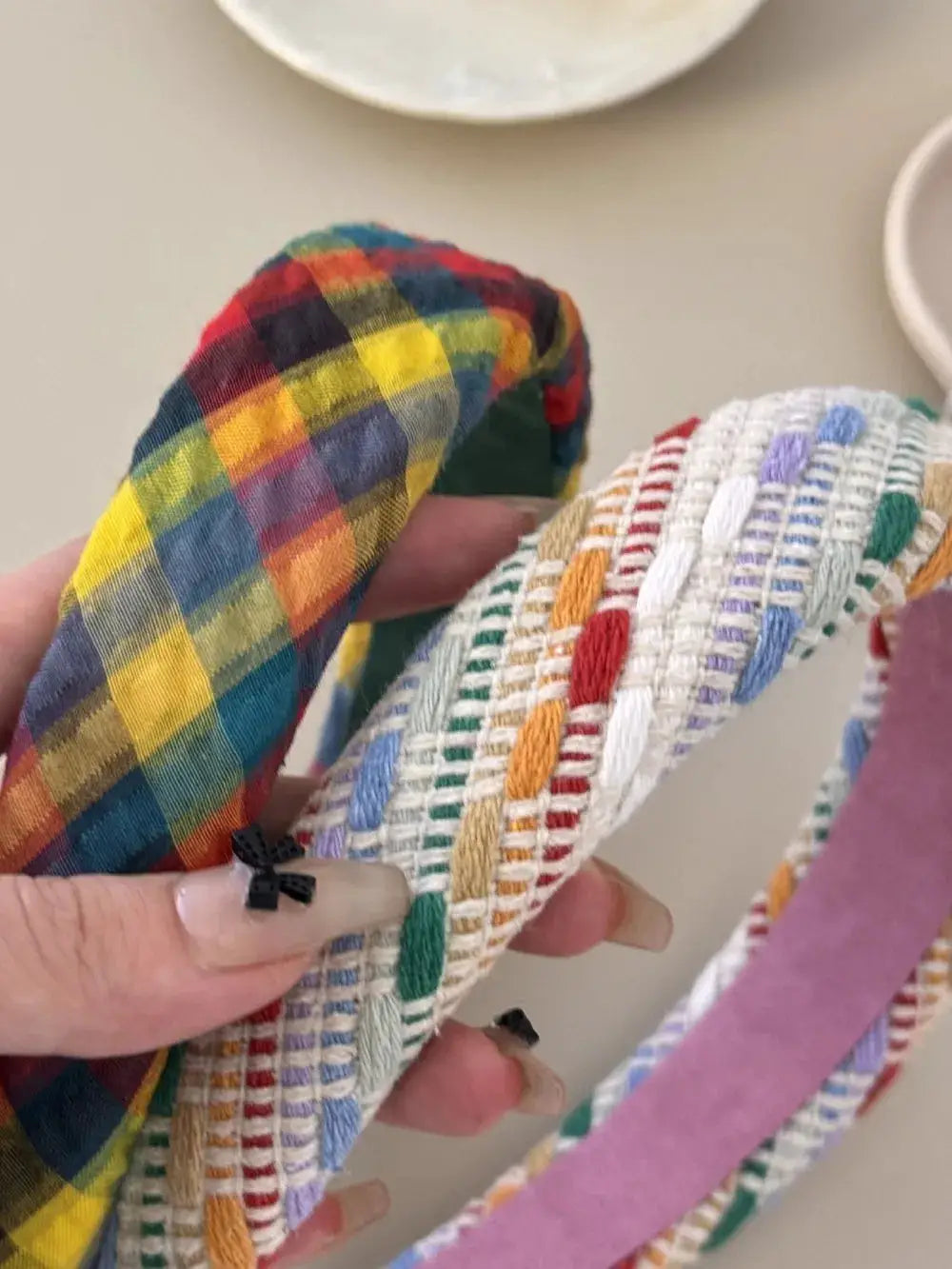 Colorful Polyester Hair Headband by Trendsi