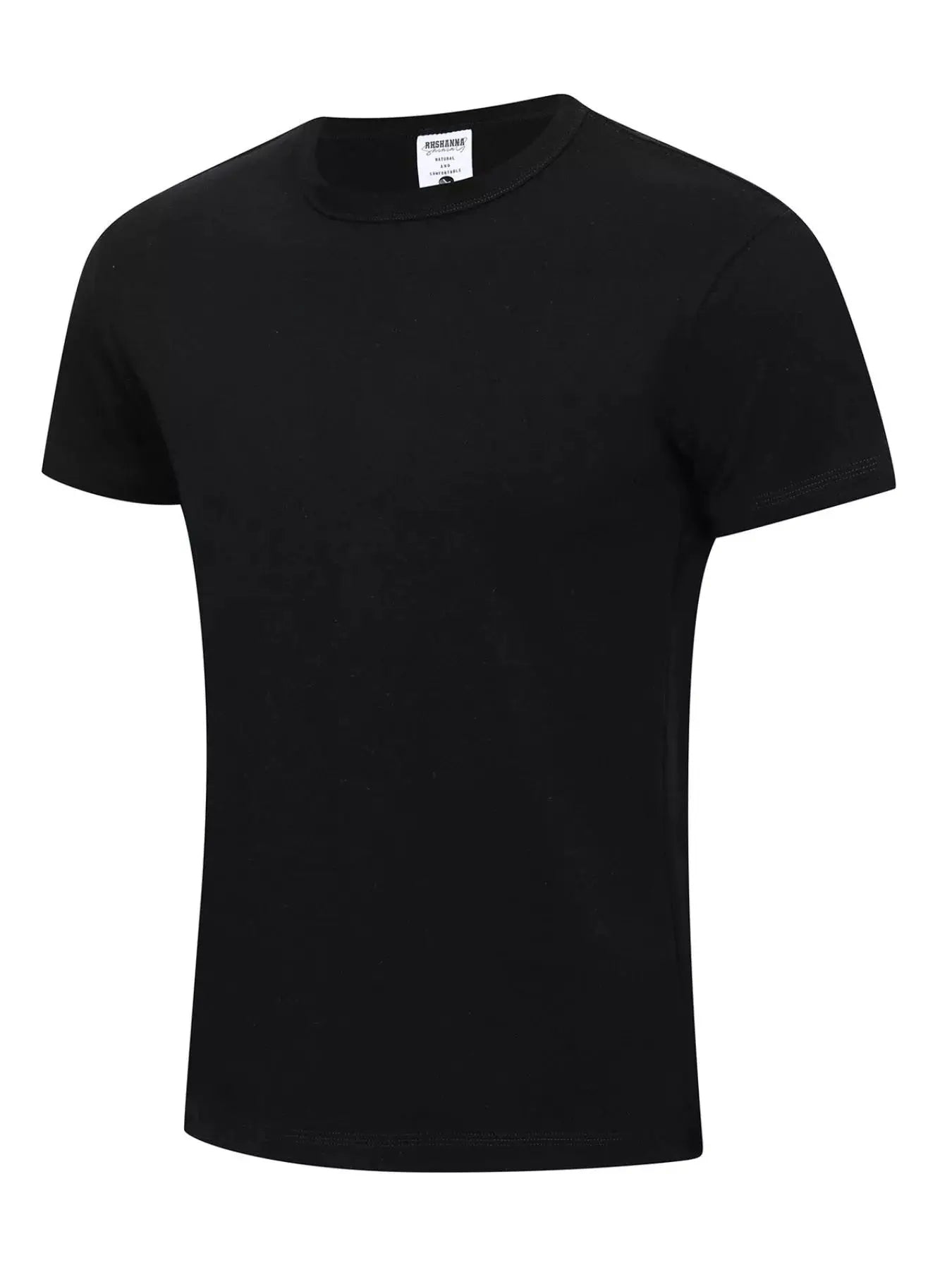 Men's Round Neck Short Sleeve T-Shirt by Trendsi