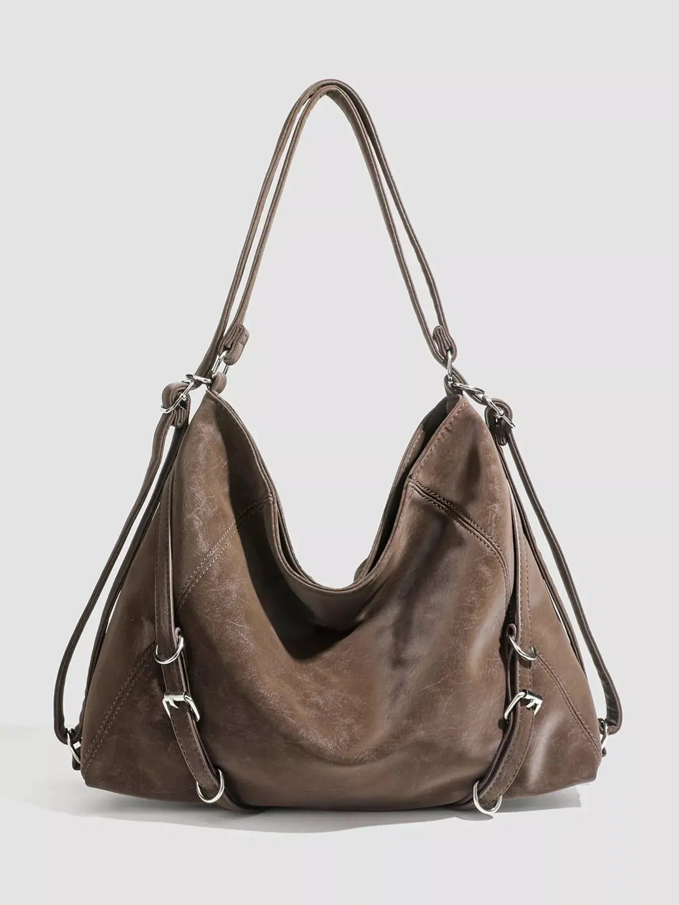 Vintage Style Convertible Shoulder Bag by Trendsi