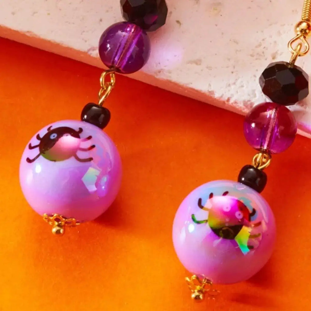 Halloween Acrylic Drop Earrings by Trendsi
