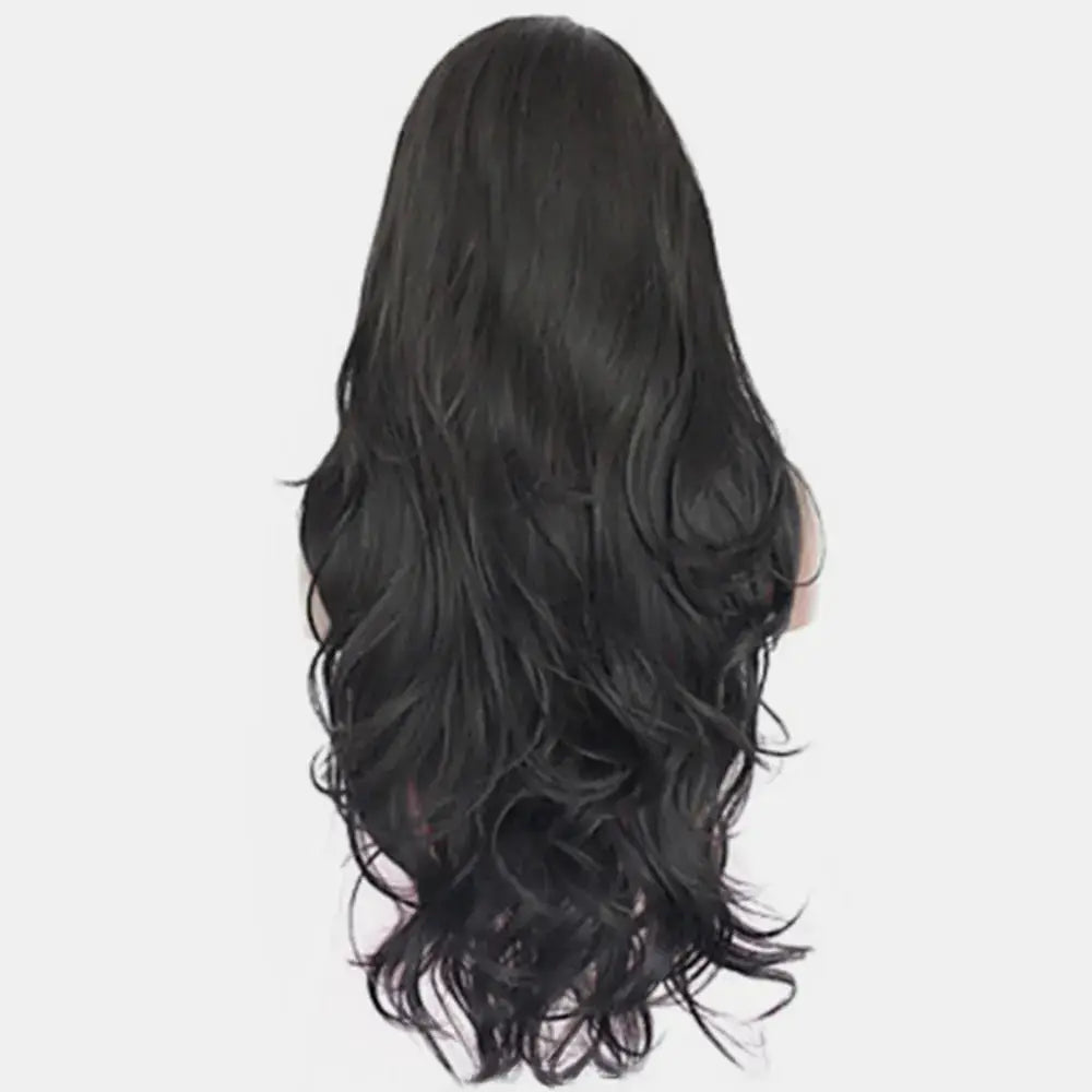 13*3" Lace Front Wigs Synthetic Long Wavy 24" 130% Density by Trendsi