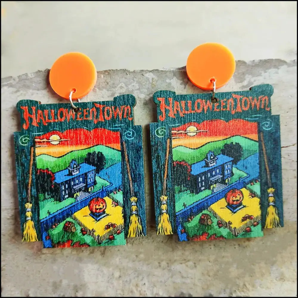 Halloween Drop Earrings by Trendsi