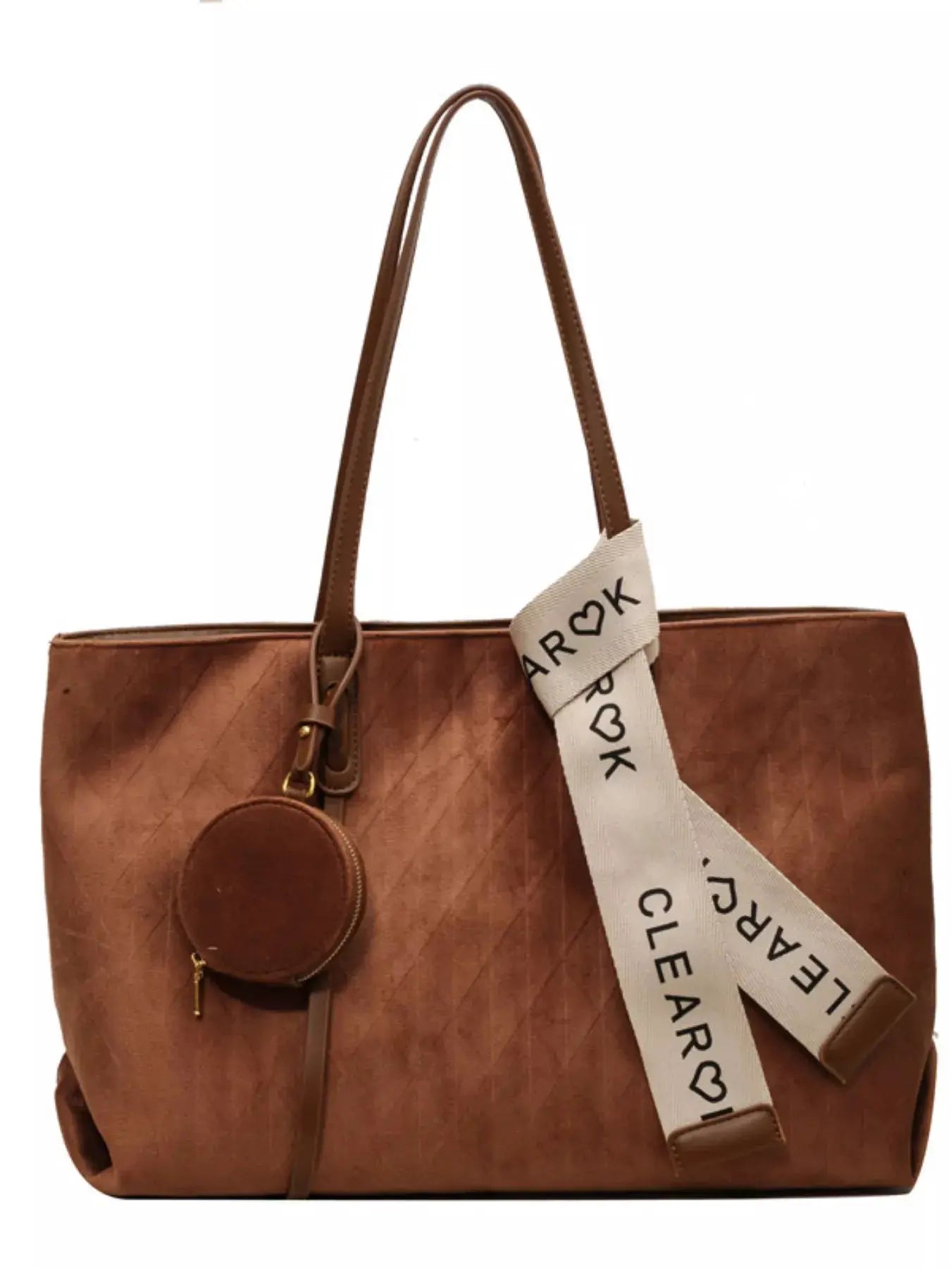Large Capacity Tote Bag with Coin Purse by Trendsi