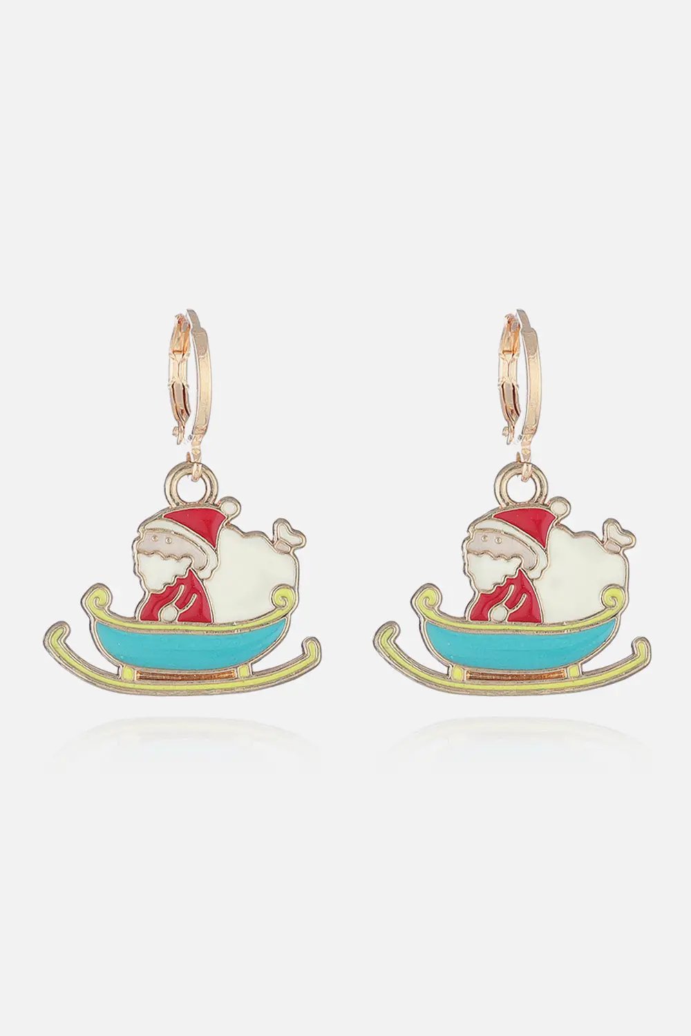 Christmas Theme Alloy Earrings by Trendsi