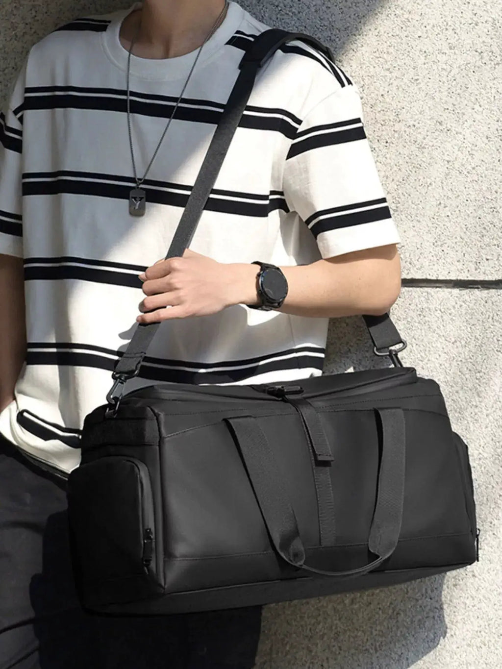 Oxford Cloth Travel Bag by Trendsi