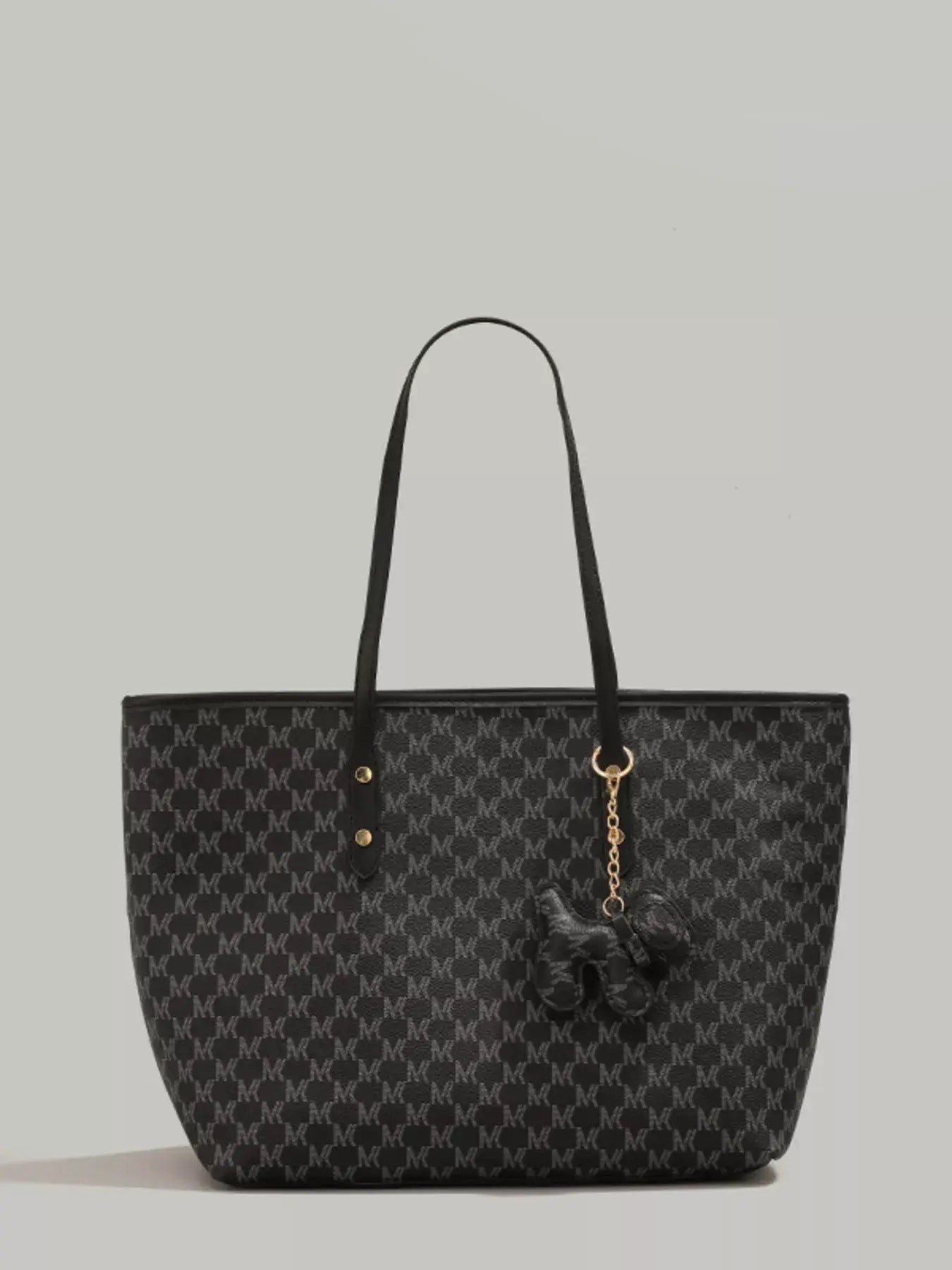 Dog Charm Tote Bag by Trendsi