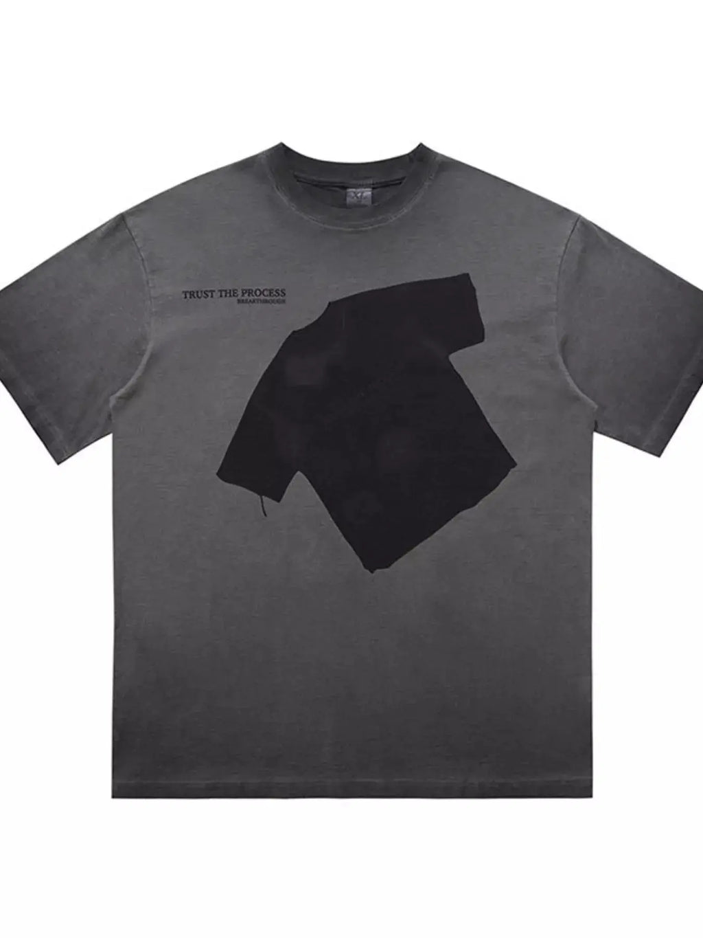 Men's Graphic Washed Round Neck T-Shirt by Trendsi