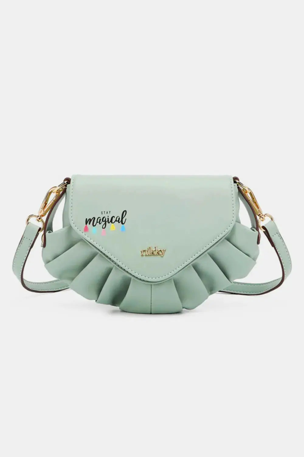 Nicole Lee USA Graphic Crossbody Bag by Trendsi