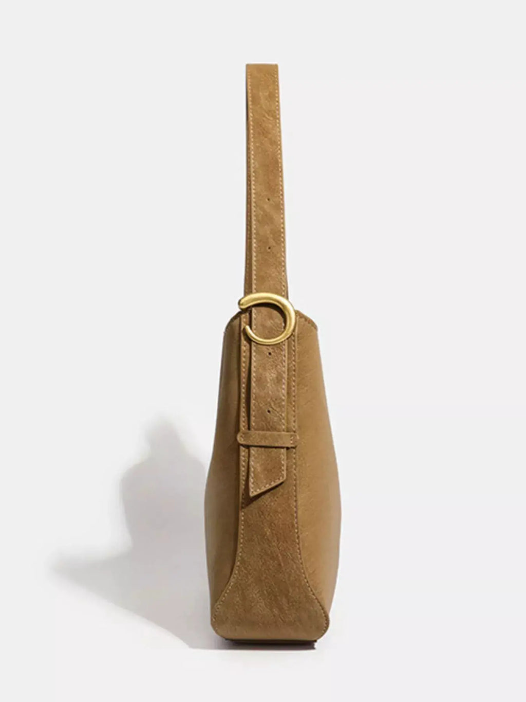 Casual Faux Leather Shoulder Bag by Trendsi