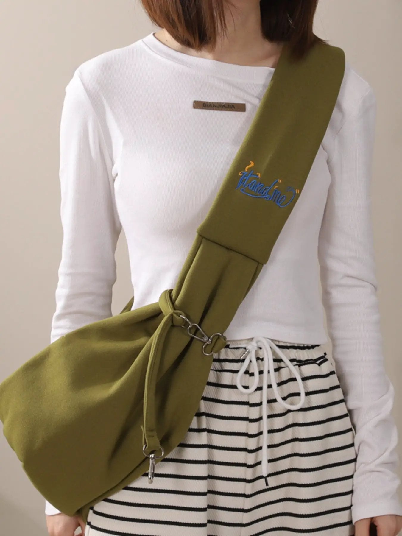 Comfortable Pet Carrier Sling Bag by Trendsi
