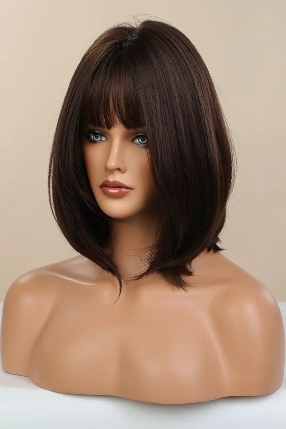 Full-Machine Bobo Synthetic Wigs 9'' by Trendsi