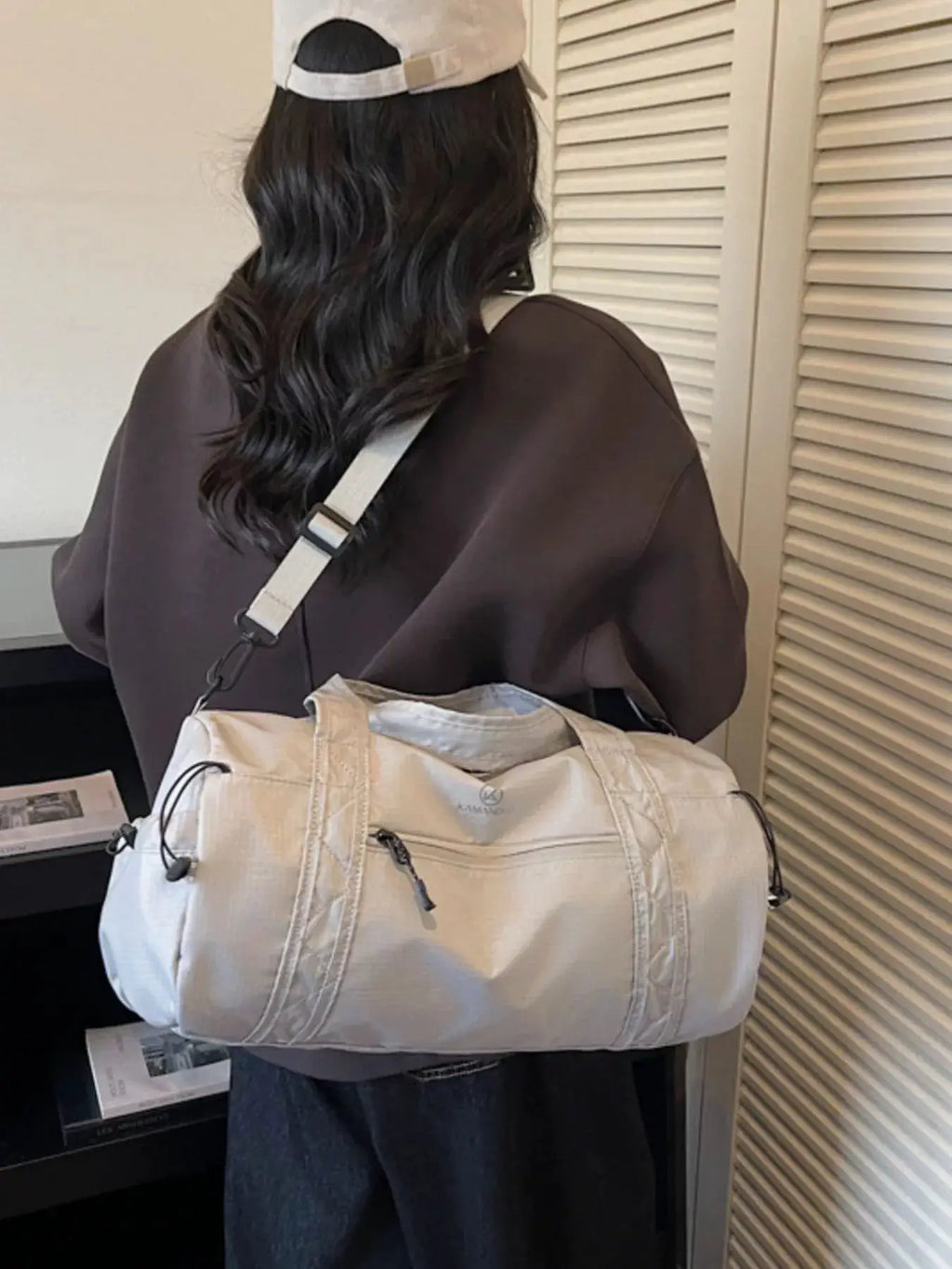 Lightweight Nylon Travel Bag by Trendsi