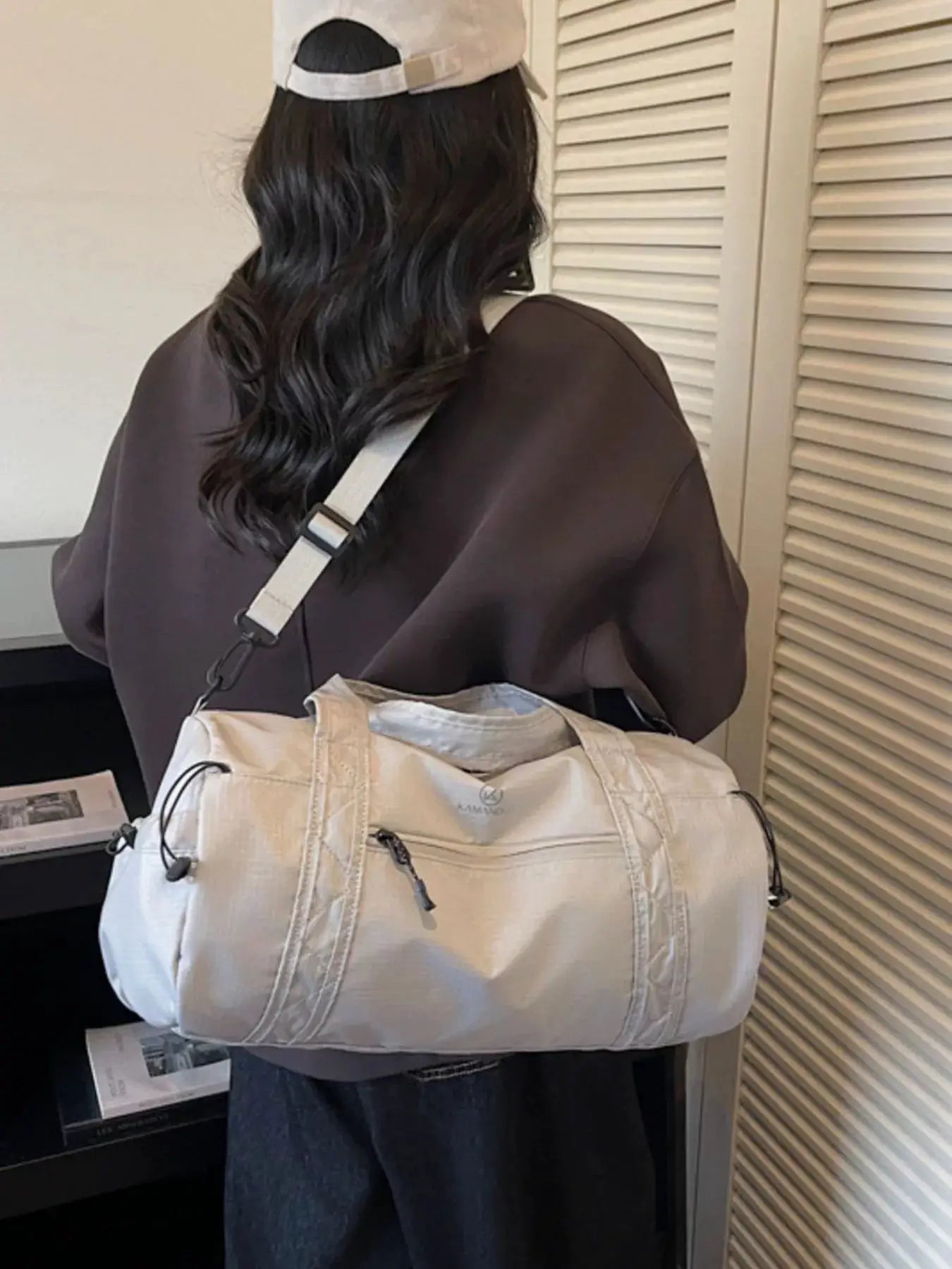 Lightweight Nylon Travel Bag by Trendsi