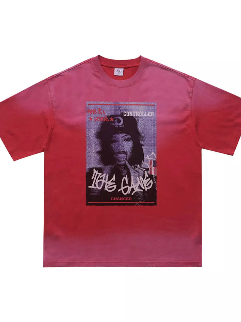 Men's Graphic Round Neck T-Shirt by Trendsi