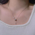 925 Sterling Silver Chain Necklace by Trendsi