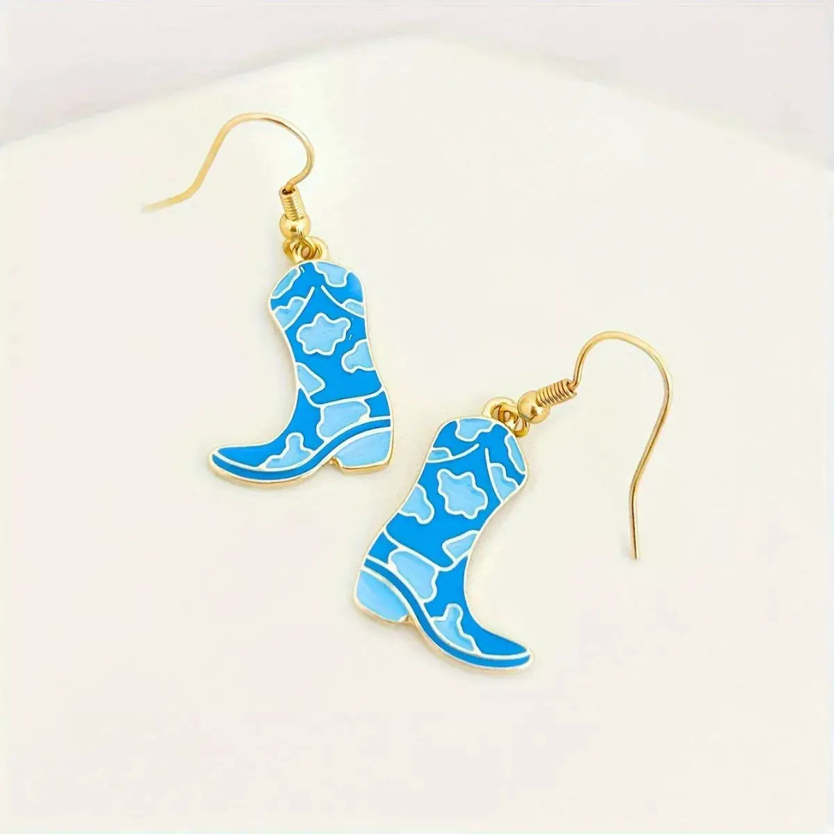 Cowgirl Boot Dangle Earrings by Trendsi
