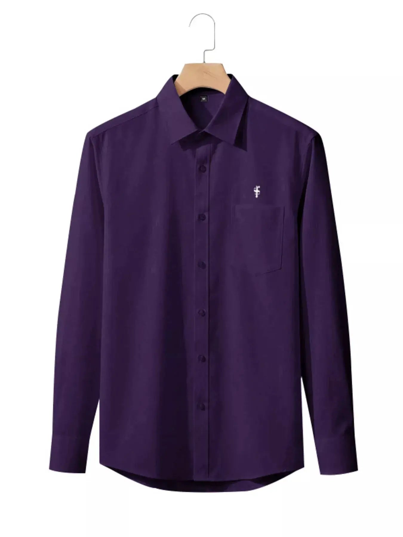 Men's Full Size Slim Fit Button Up Shirt Plus Size by Trendsi