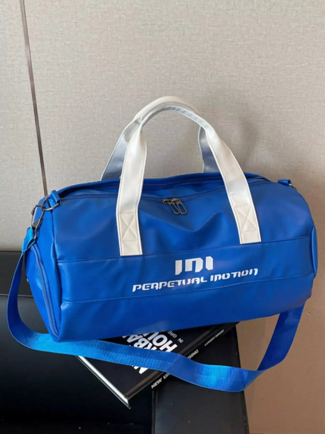 Lightweight Travel Duffel Bag with Shoulder Strap by Trendsi