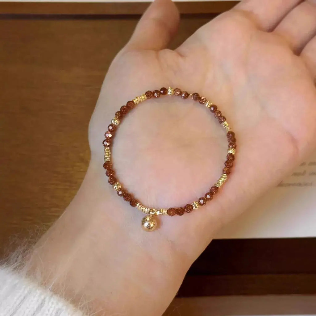 Lightweight Beaded Charm Bracelet by Trendsi