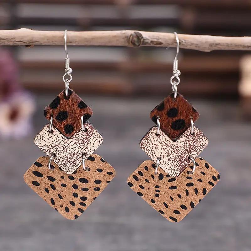 Alloy Drop Earrings by Trendsi