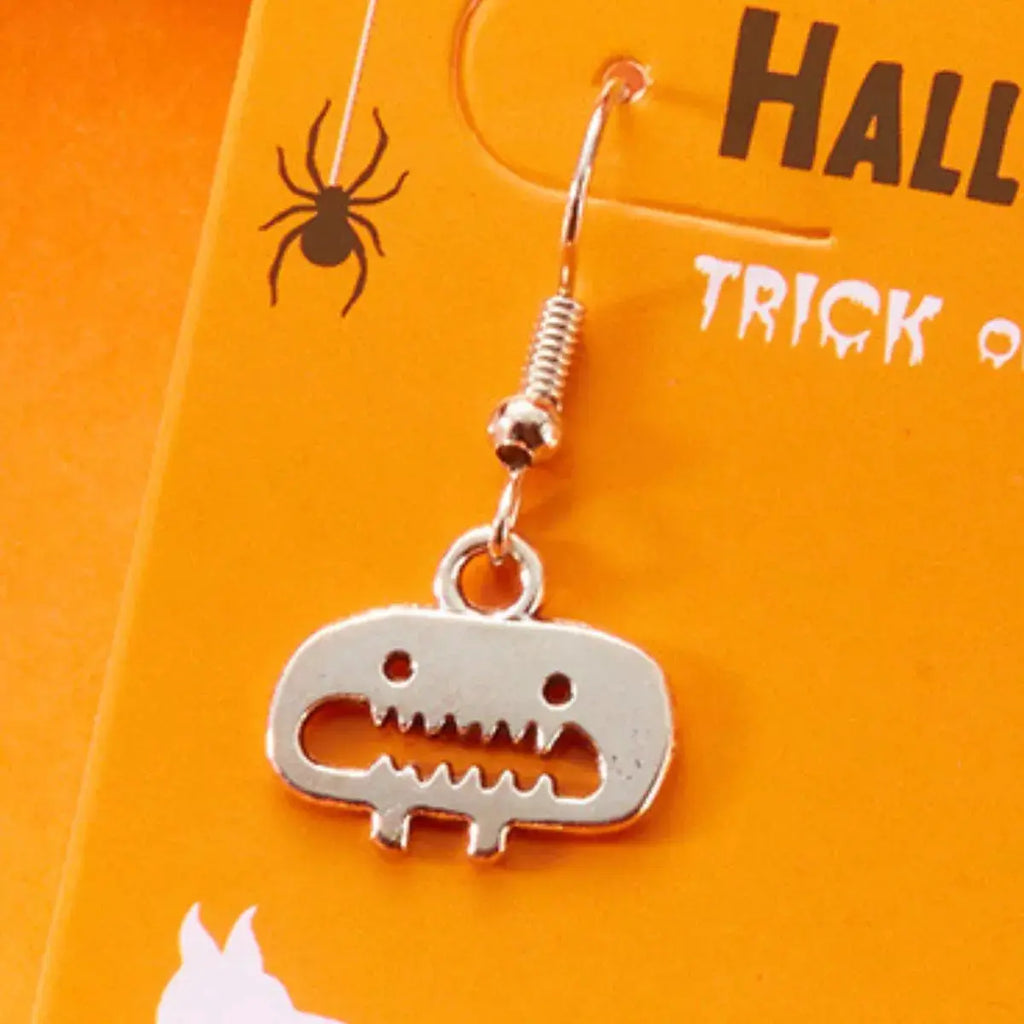 Halloween Asymmetrical Drop Earrings by Trendsi