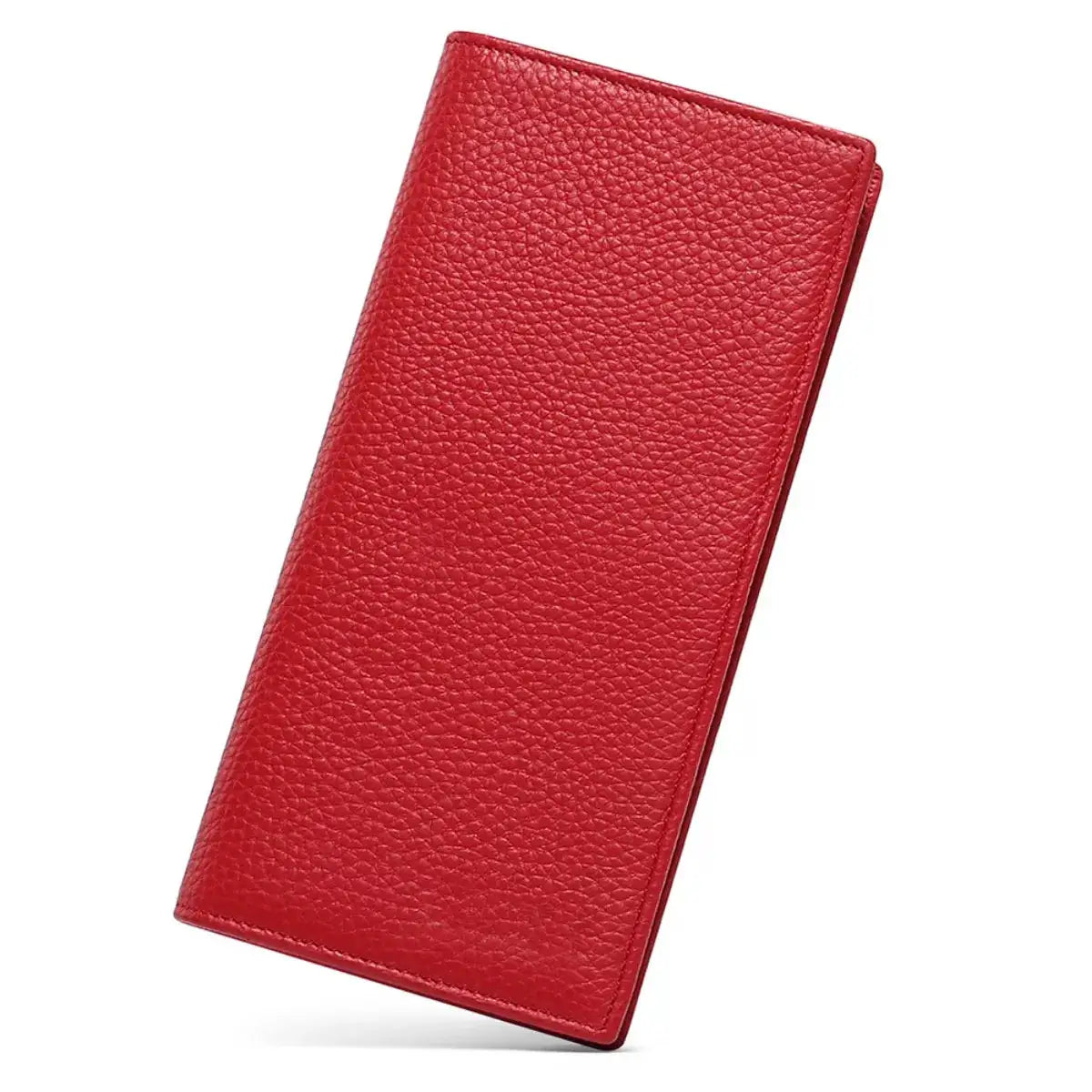 Leather Long Wallet by Trendsi