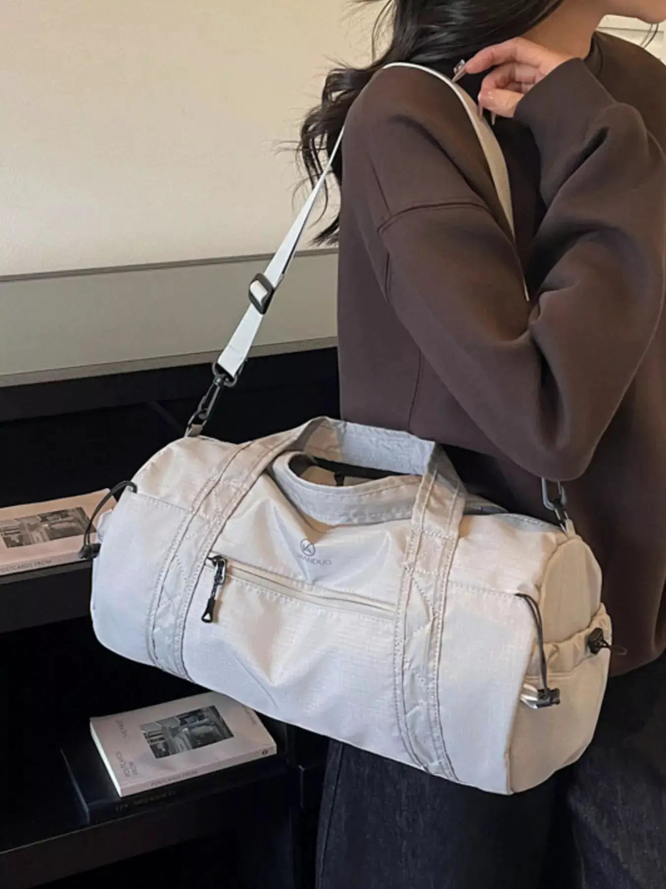Lightweight Nylon Travel Bag by Trendsi